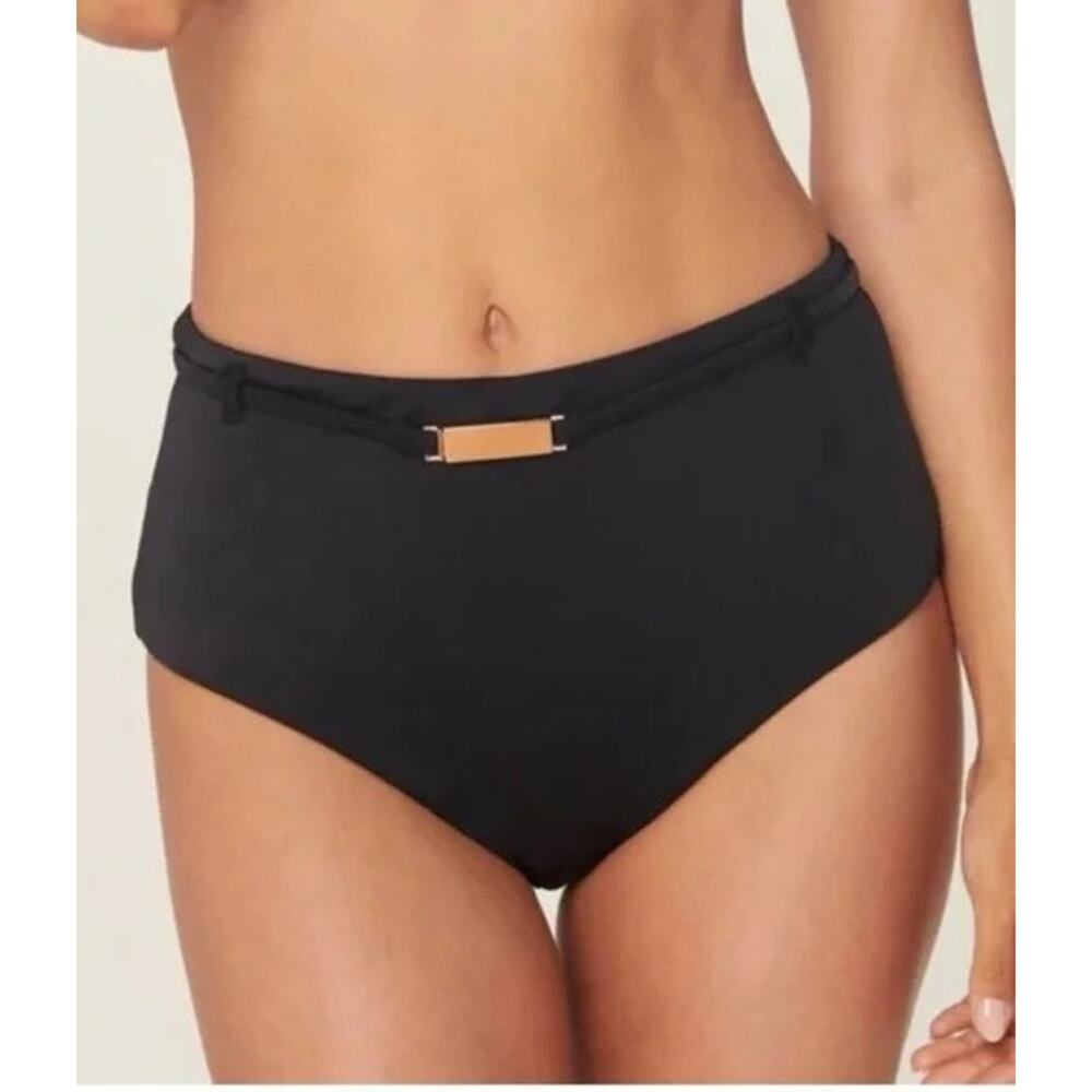 Andie Swim the Molokai Bikini Bottom in Black XXXL NWT